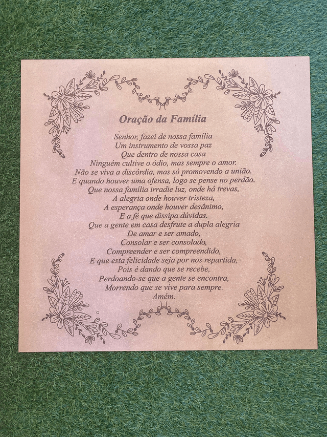 Painel Decorativo Cru