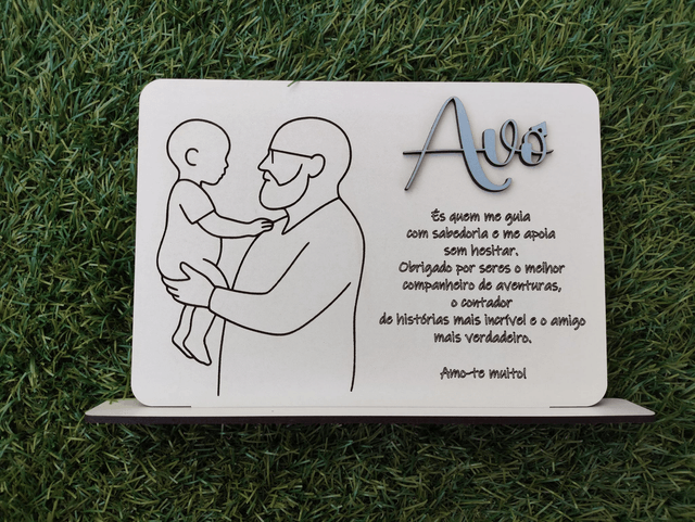 Molduras de Agradecimento para Avó e/ou Avô