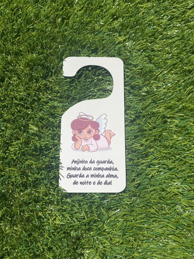Plaquinha de Porta